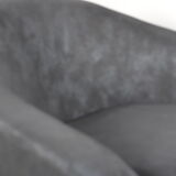 Scandinavian swivel shell armchair by Carl Eric Kolte 1960