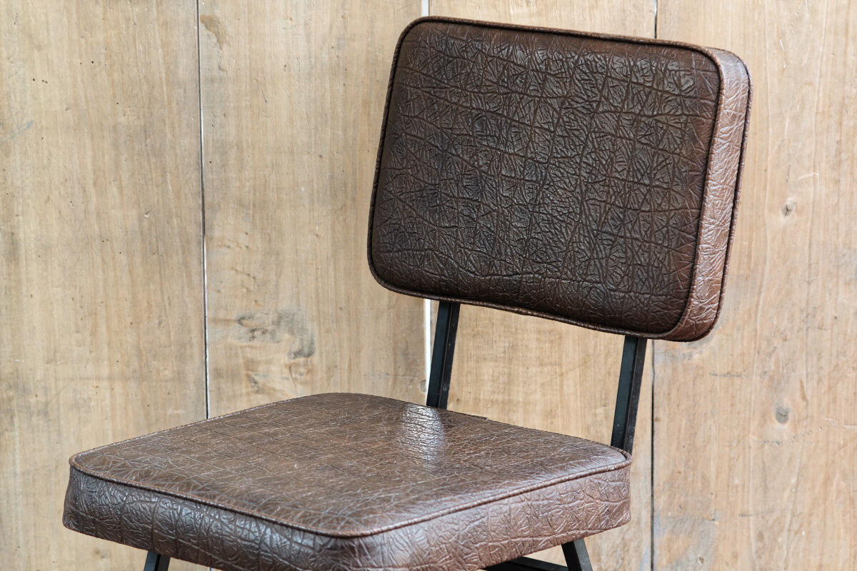 Vintage leather-like chair