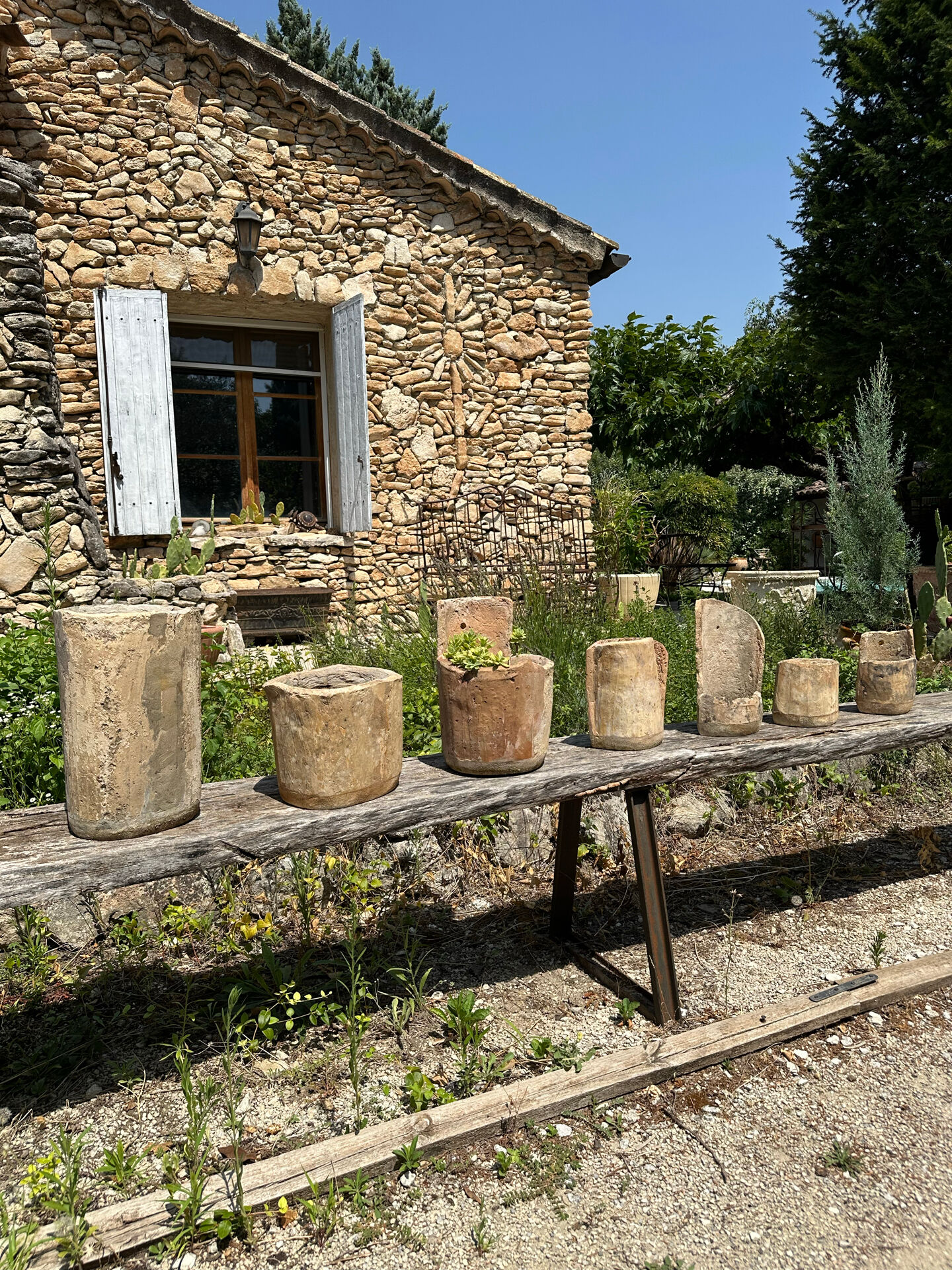 Pot en tuiles provençales