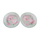 2 plates Hermès Peonies 27cm