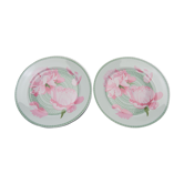 2 plates Hermès Peonies 27cm