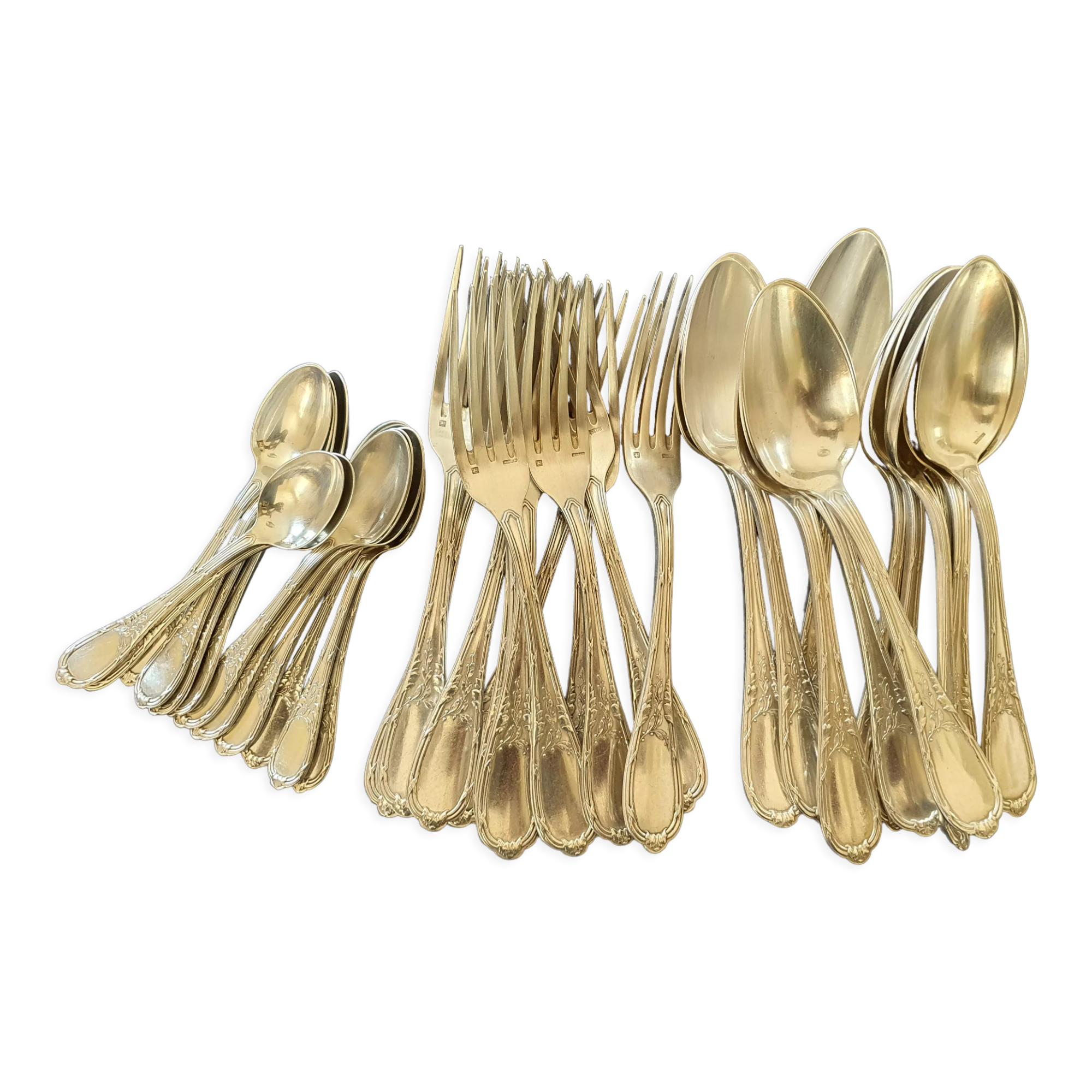 Ercuis silver metal housewife