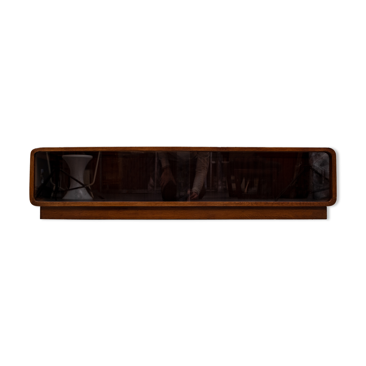 Oak Wood Hanging Cabinet, 1960s