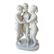 Porcelain Biscuit Sculpture of the Three Graces - Hertwig & Co