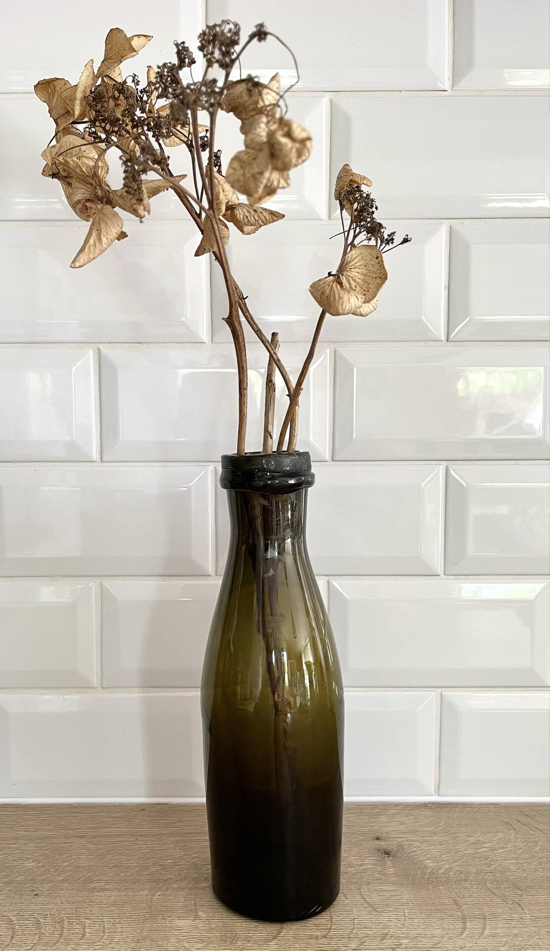 Antique bottle vase