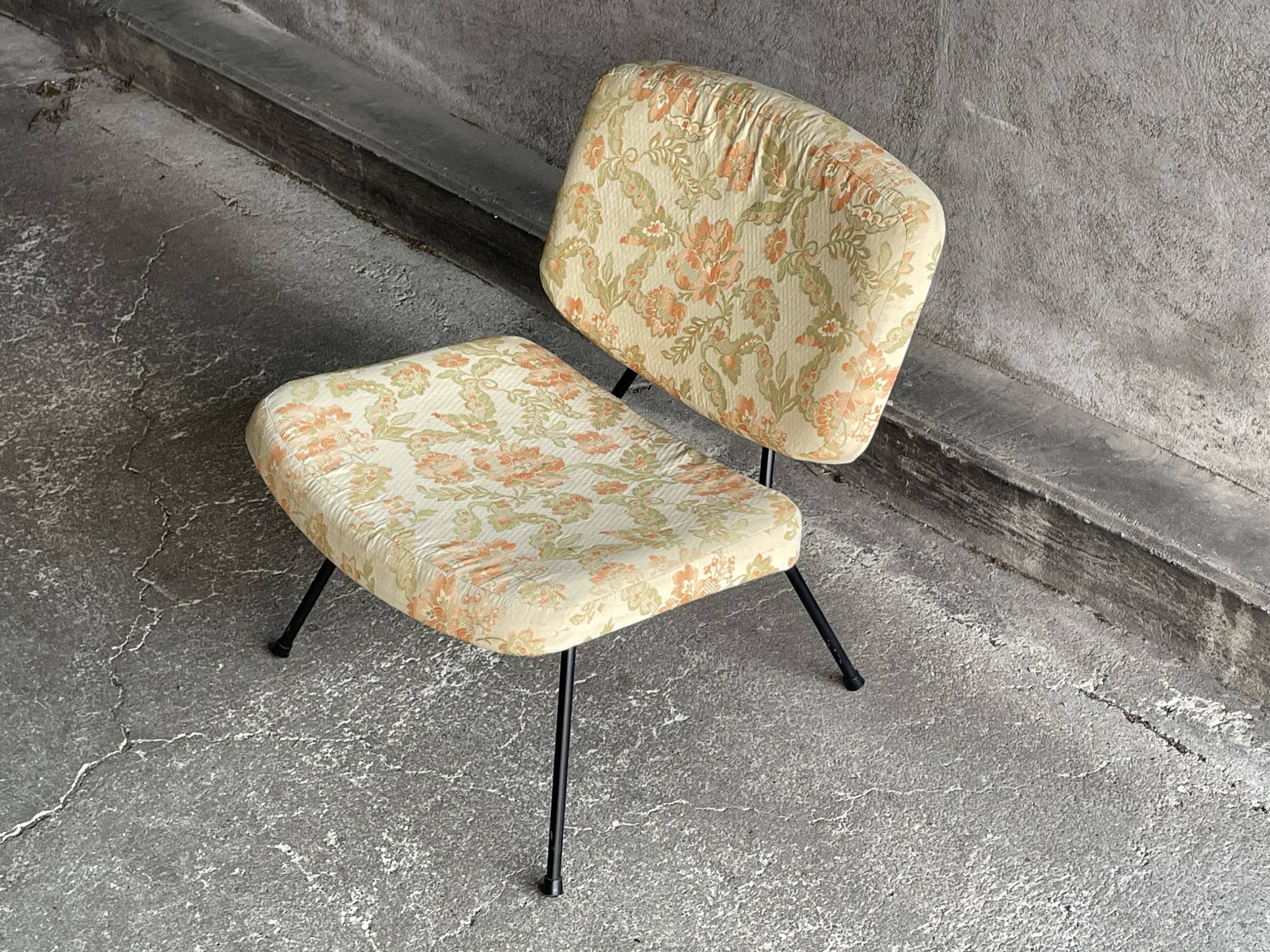 “CM 190” model fireside chair by Pierre Paulin for Thonet, 1959