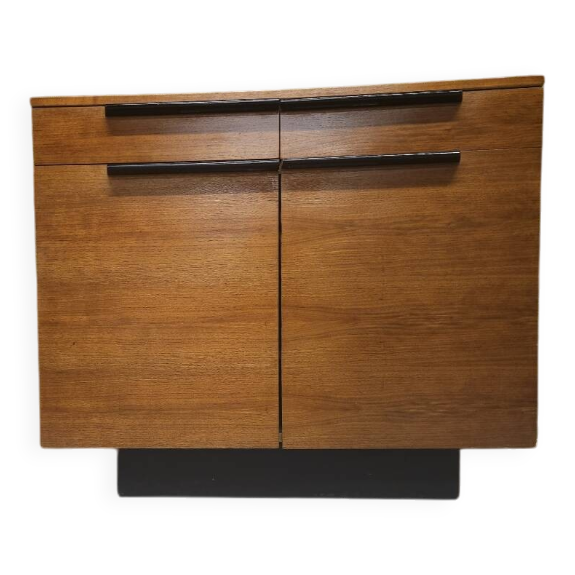 Low teak sideboard, 1970s