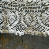 French lace cream placemat in cotton