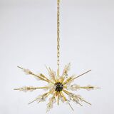 Grand Sputnik chandelier Metropolitan Opera in crystal and brass J.L. Lobmeyr