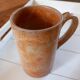 2 mugs + stoneware creamer
