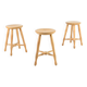 Danish Beech Stool, c.1960