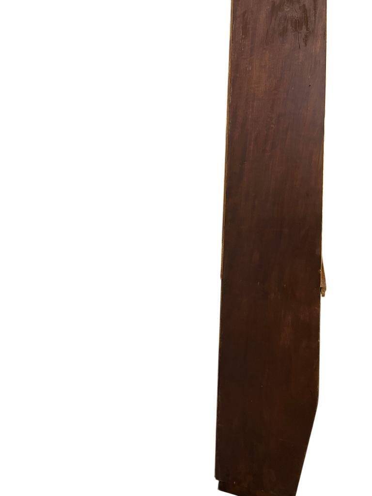 Vitrine vintage en bois XL haute / armoire murale / meuble
