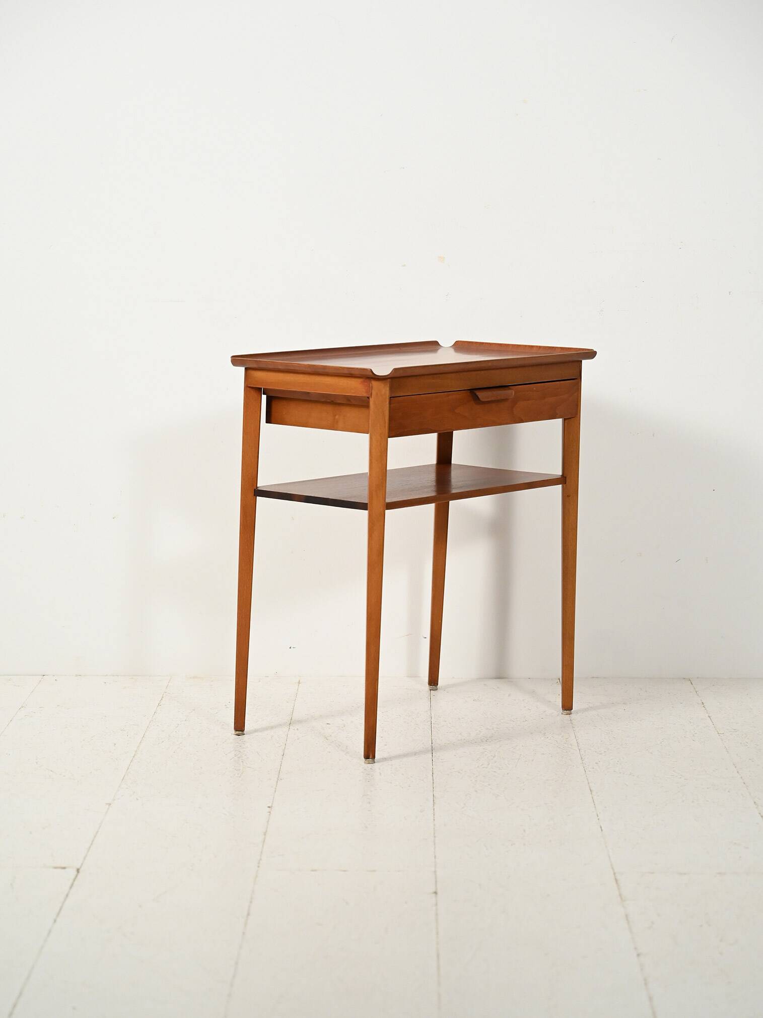Scandinavian teak bedside table by Bertil Fridhagen