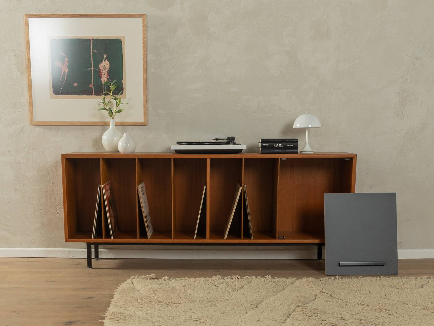 60s Record Vinyl Cabinet