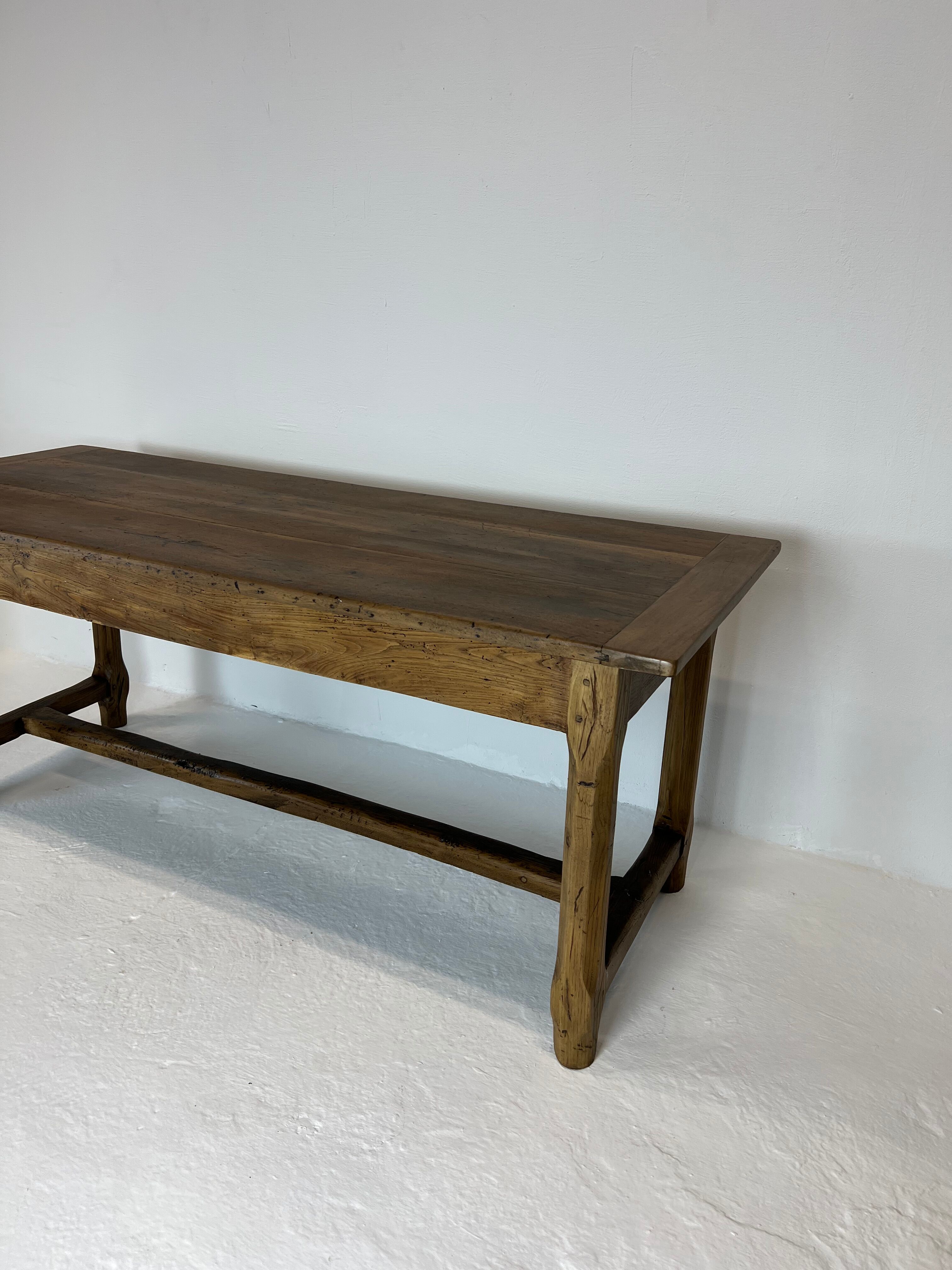 Old oak farmhouse table, 20s