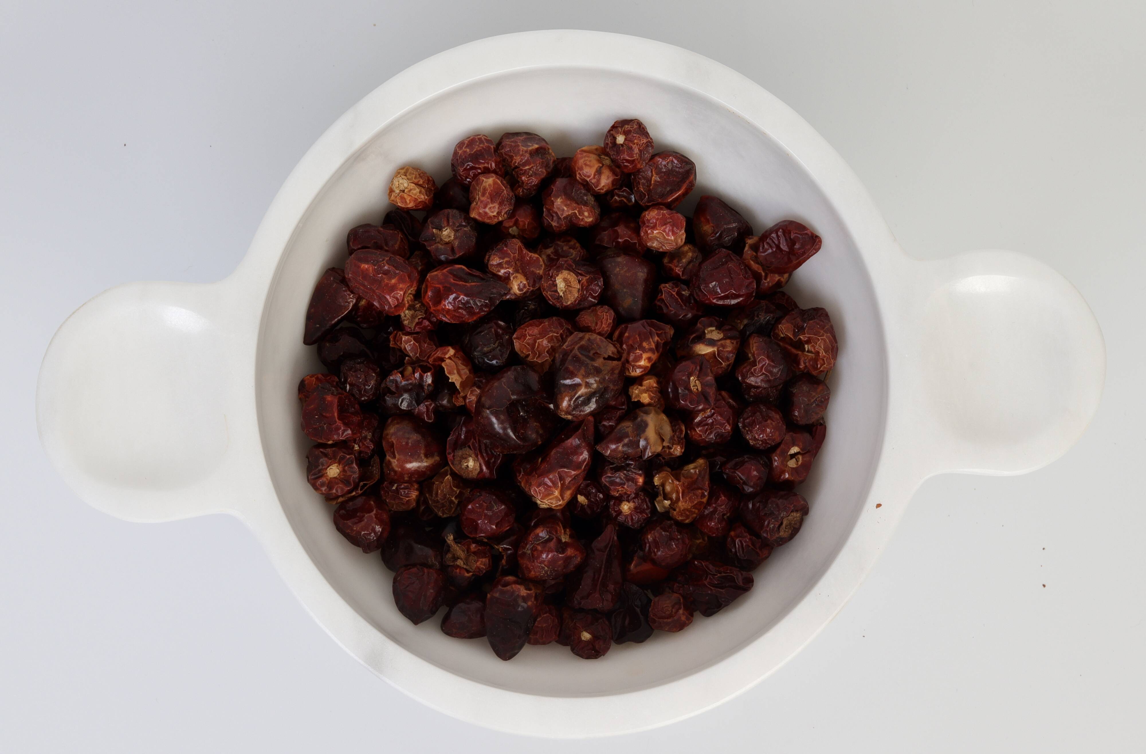 Gabriella – White Natural Marble Bowl with handles  | L 32cm W 20cm H 10cm