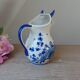 Old milk jug small cow pitcher in delf blue holland ceramic hand painted