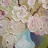 Flower painting table