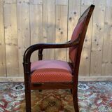 Empire period armchair in mahogany