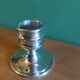 Silver metal design candle holder