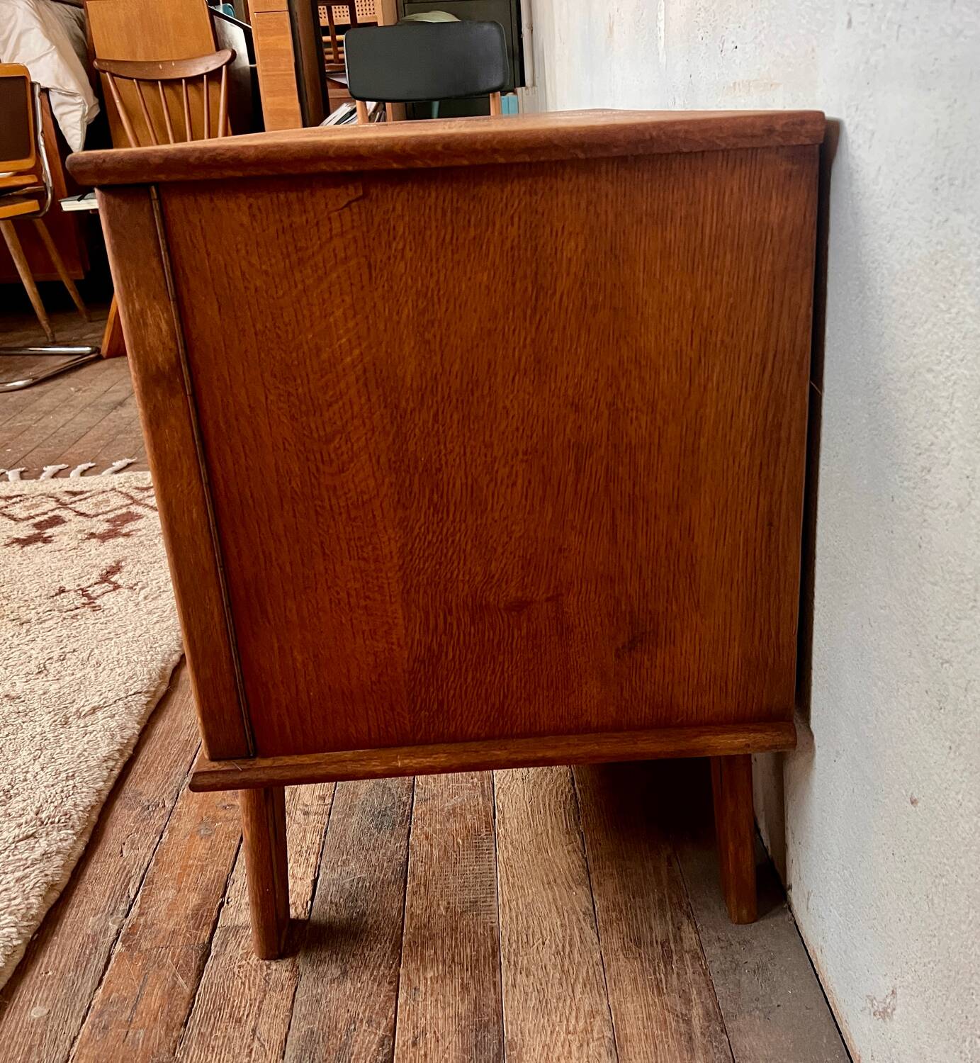 Vintage Scandinavian TV cabinet sideboard