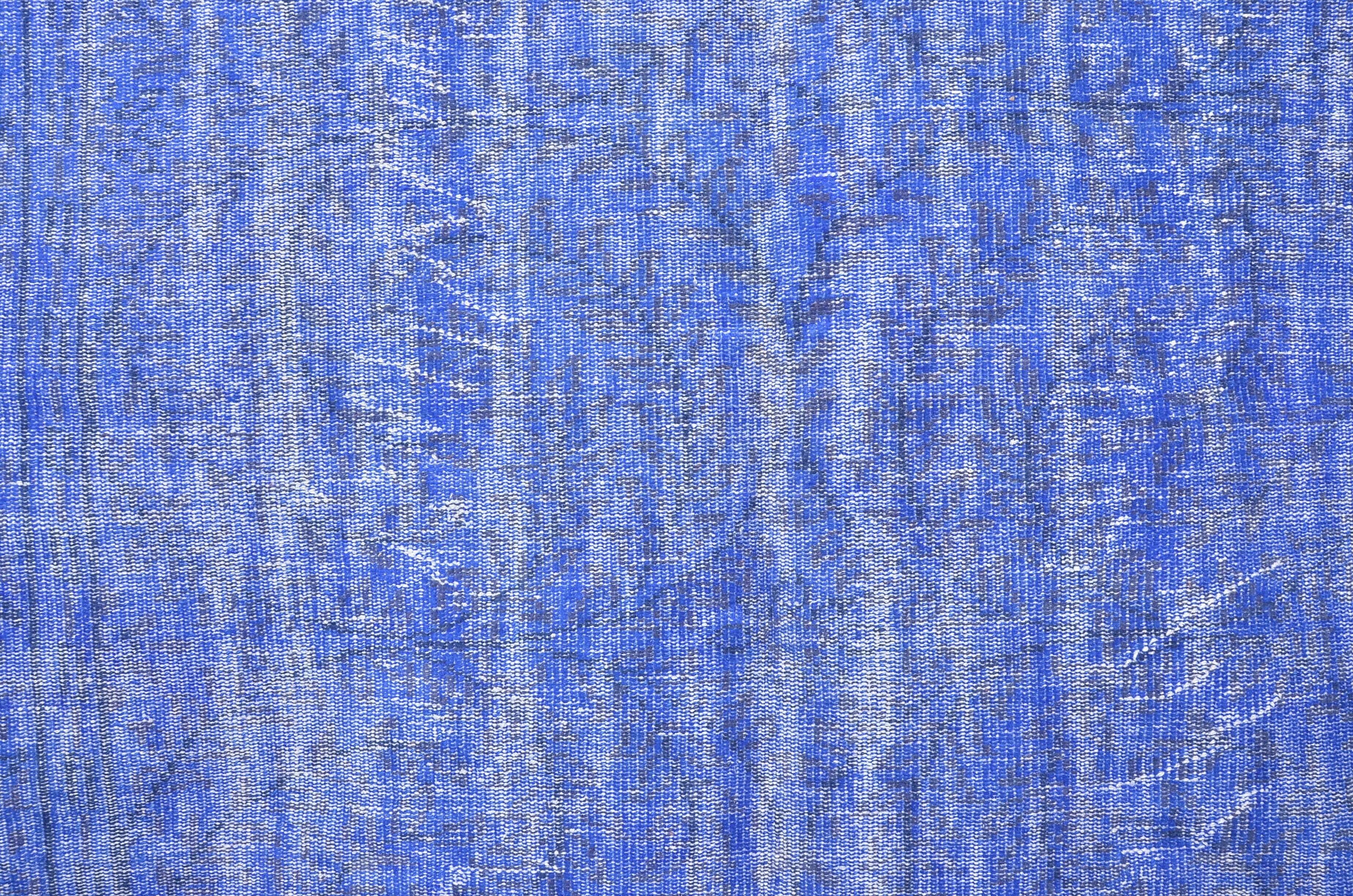 Blue Vintage Turkish Oushak Rug sku904