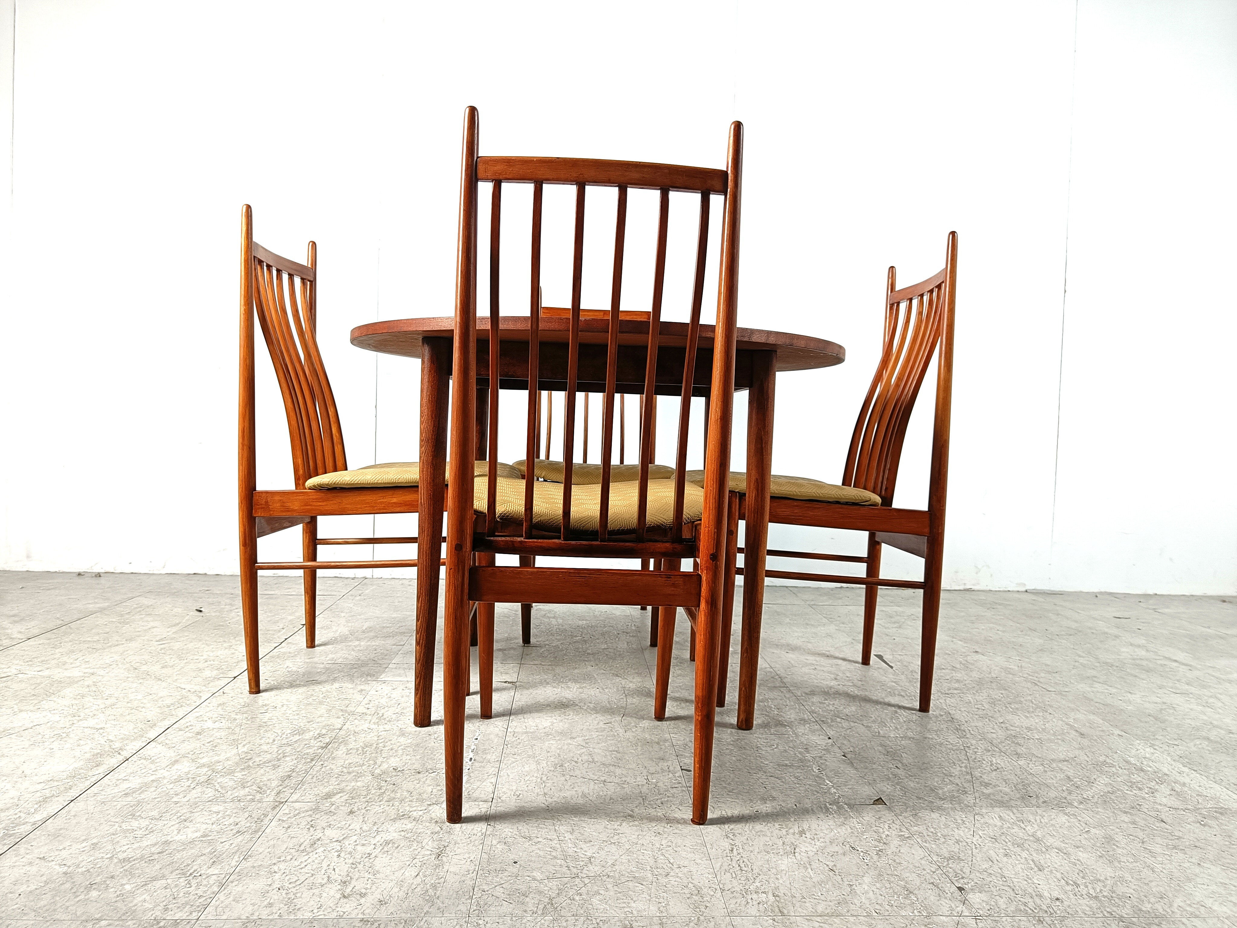 Mid century dining set, Denmark 1960’s