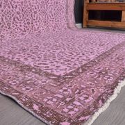 Pink Anatolian Vintage Oushak Rug sku2347