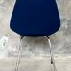 Barrel chair by Pierre Guariche - stainless steel base