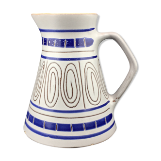 Scandinavian ceramic pitcher