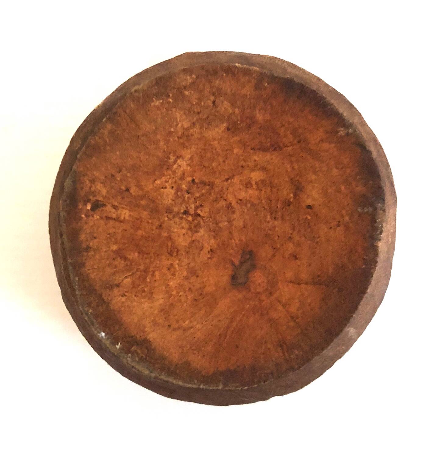 African wooden mortar