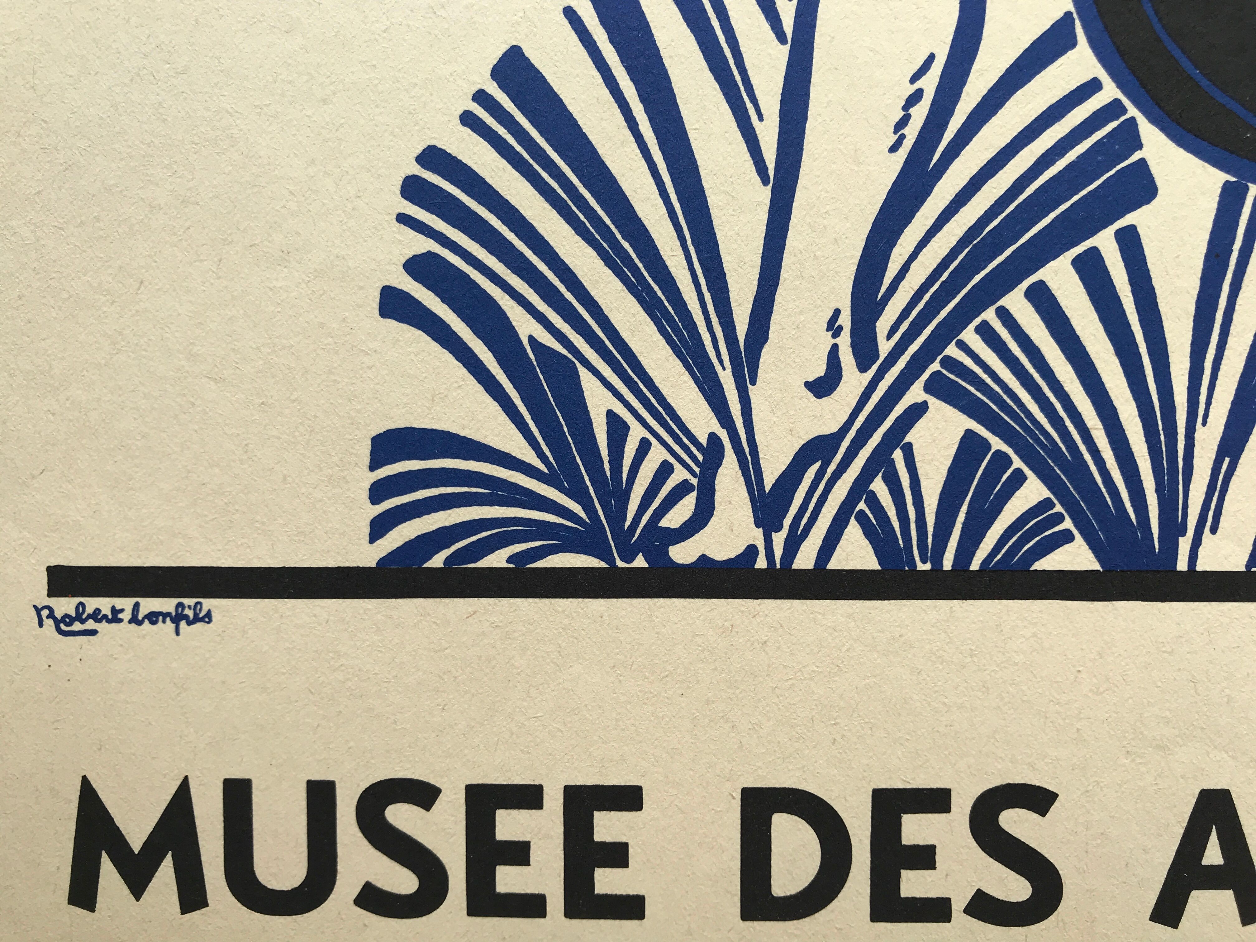 Poster after Robert BONFILS, Paris 1925, Musée des arts décoratifs, 1976