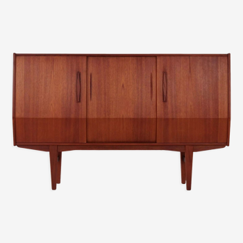 Teak highboard Danish design 1980s