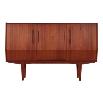 Teak highboard Danish design 1980s