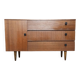 Teak veneer shoe cabinet 1970