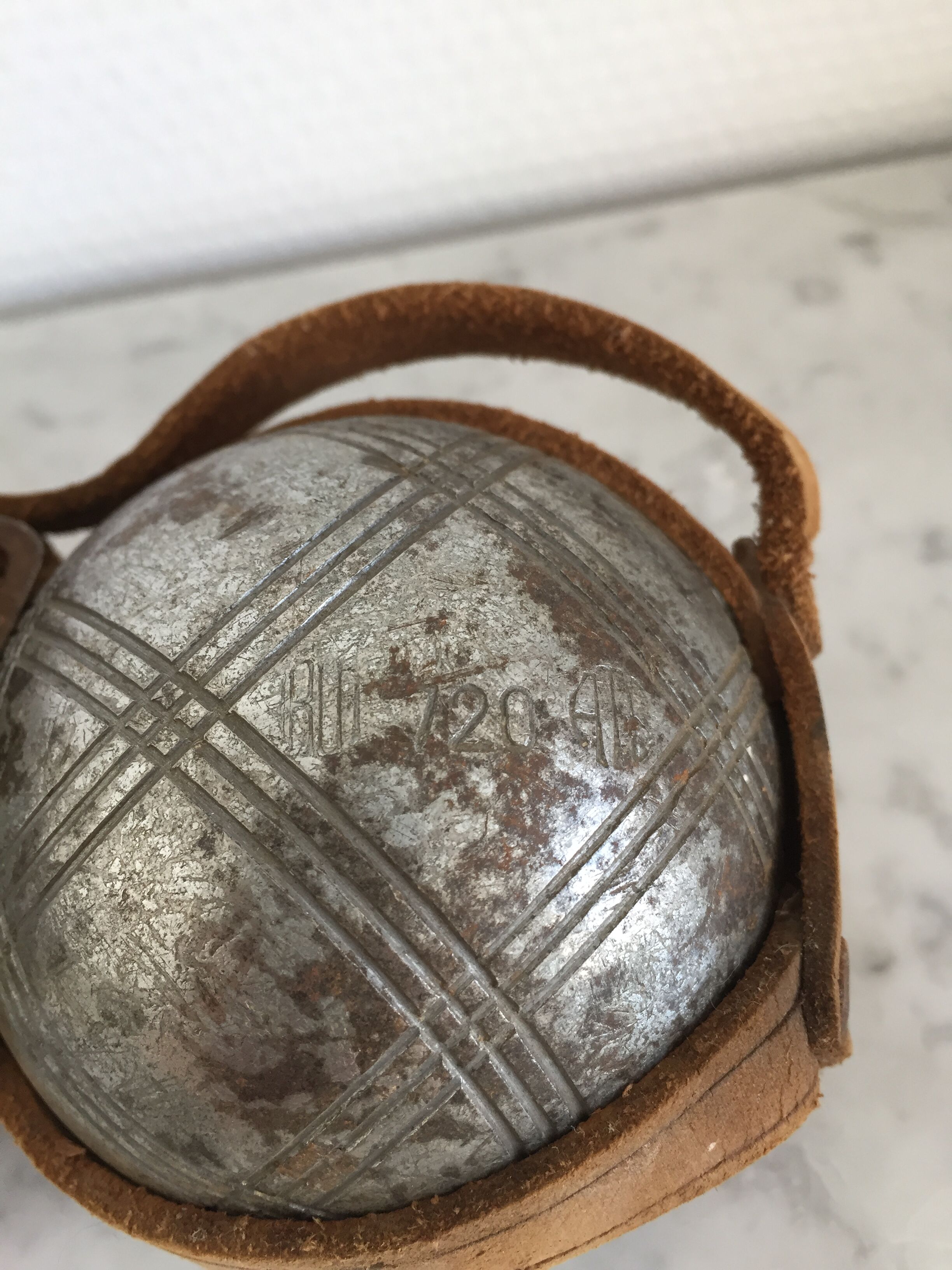 Boules pétanque vintage, 1950