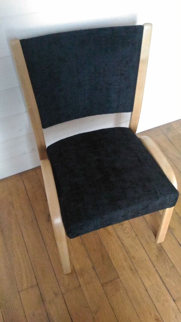 Chaise Bow wood steiner