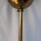 1970s glass pendant light