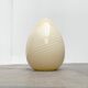 Vintage Murano glass egg floor lamp whirlpool by Vetri Murano