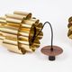 Pair of 2 Danish vintage pendant lamps by Werner Schou, 1960s