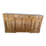 4-door sideboard in solid cherry wood - rené trotel