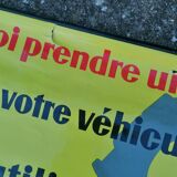 Old advertising poster Saviem Mécanique Garage Renault