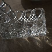 Crystal centerpiece/candle holder