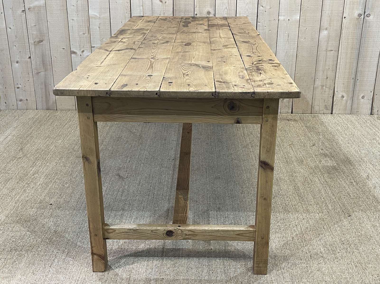 Early XXth fir farmhouse table