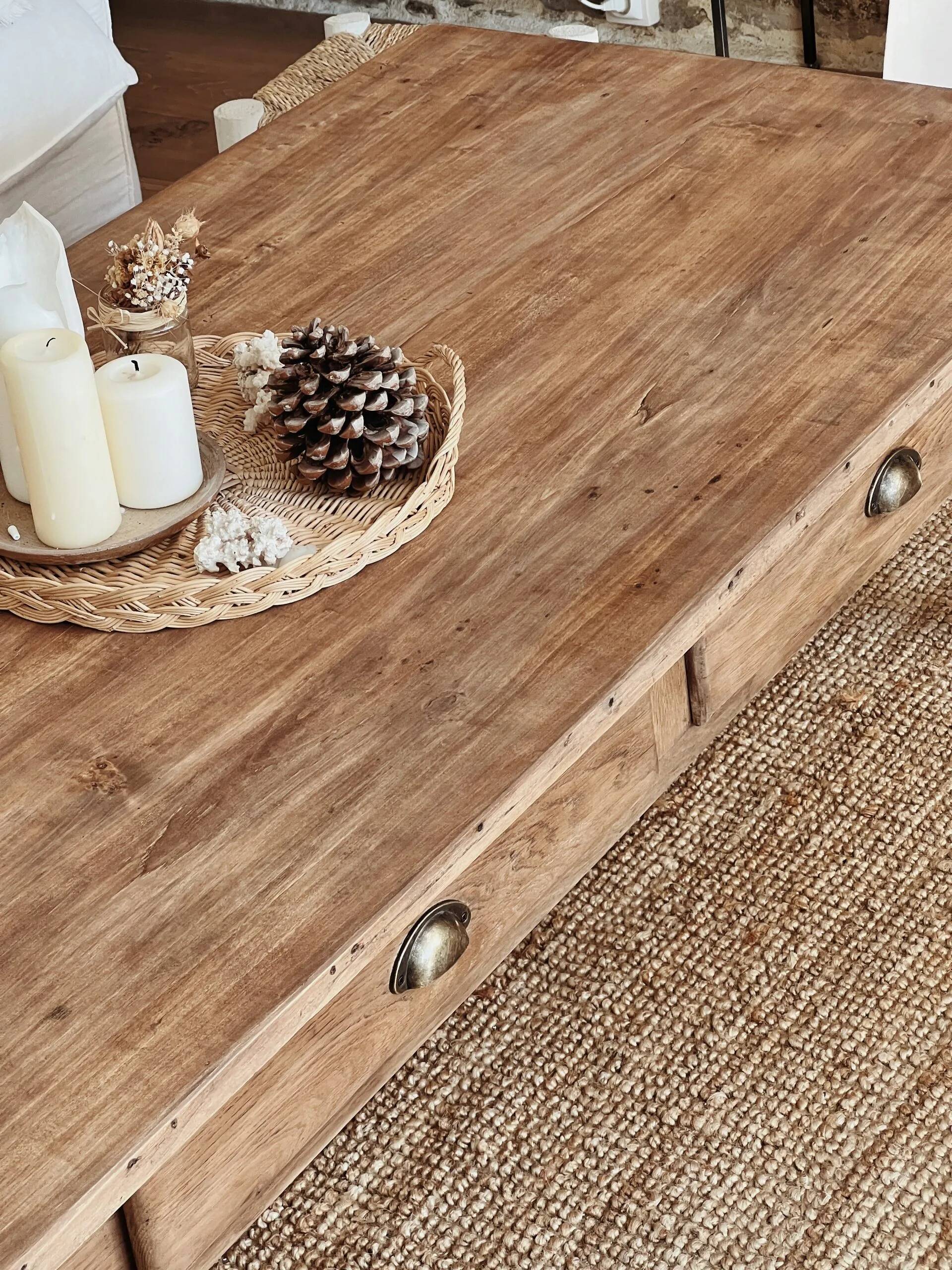Renovated farmhouse coffee table