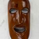 Teak midcentury, 1950s decorative mask 60cm