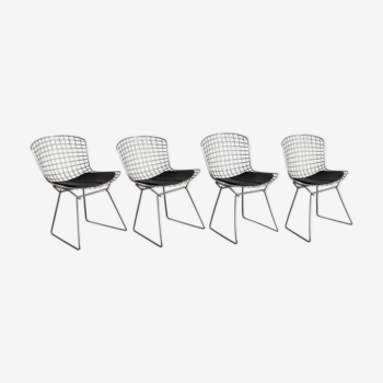 Set of Early Side Chairs by Harry Bertoia for Knoll, 1970