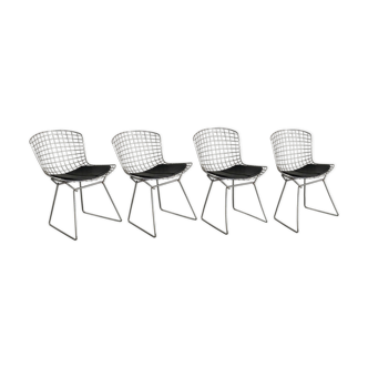 Set of Early Side Chairs by Harry Bertoia for Knoll, 1970