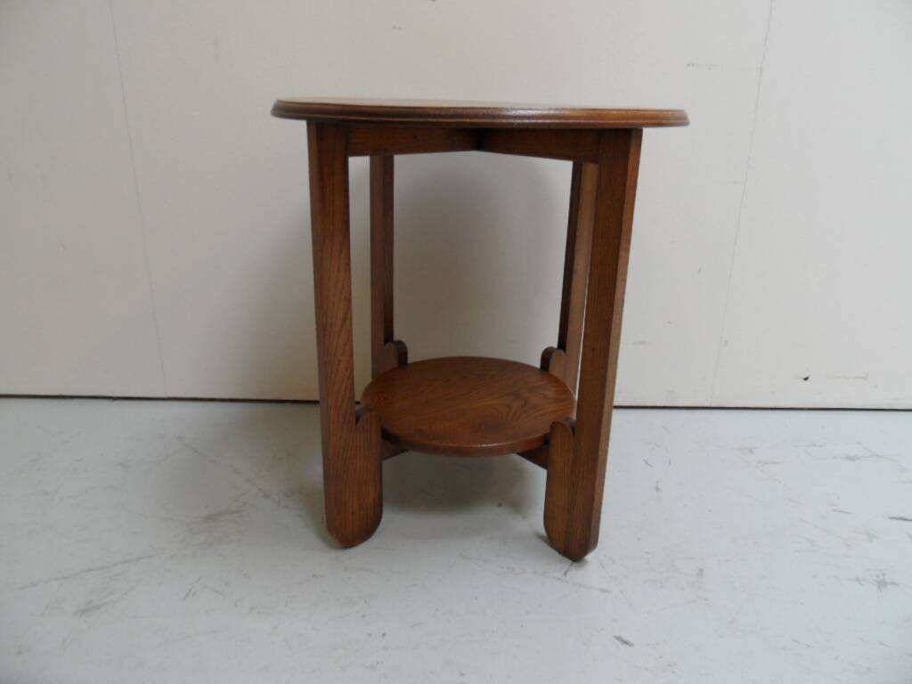 Art Deco round coffee table