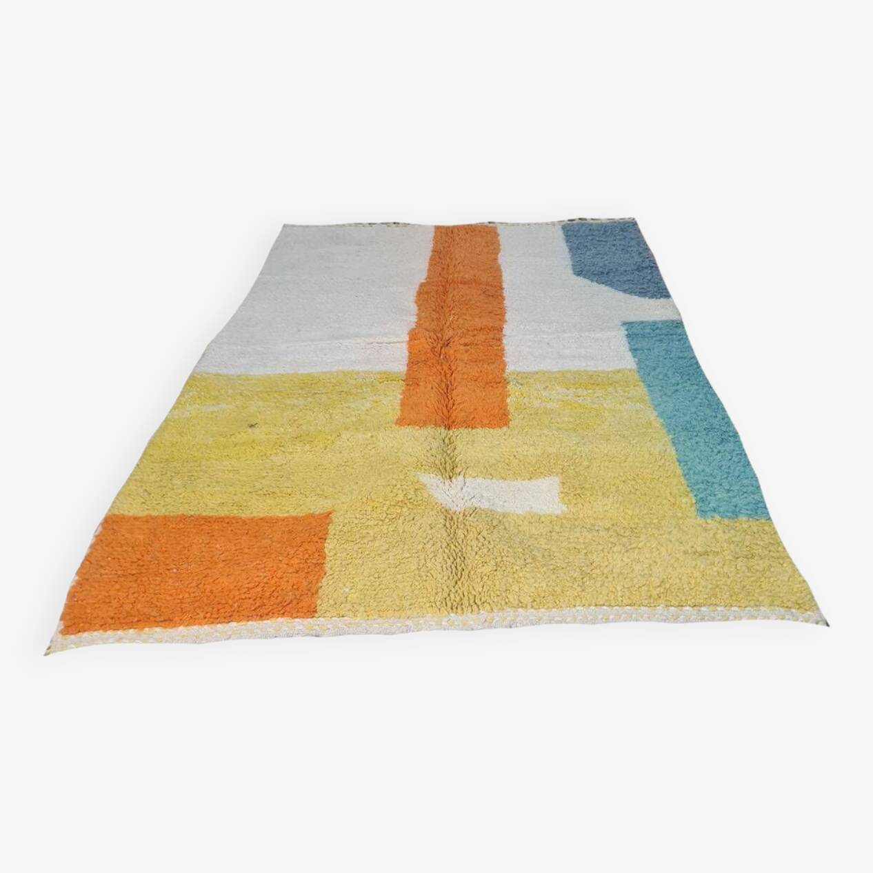 Berber rug orange blue, yellow 200*250cm